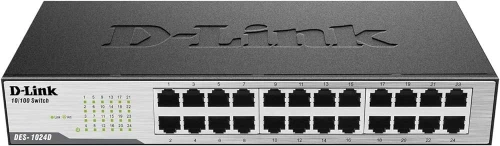 SWITCH D LINK 24P 10/100/1000 RACK
