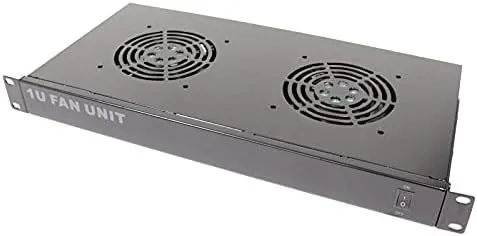2 VENTILATEURS - 1U  AVEC INTERRUPTEUR