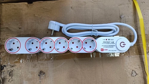 MULTIPRISE PROTECT A/B AVP 16A 6P 1.5M CAMELEC