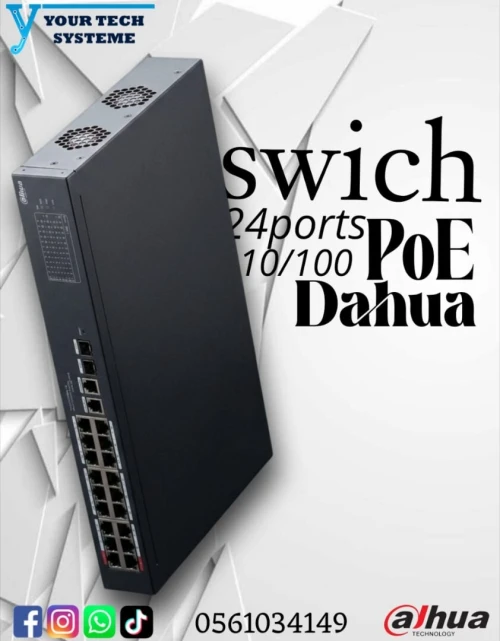 SWICH DAHUA  24 PORTS POE