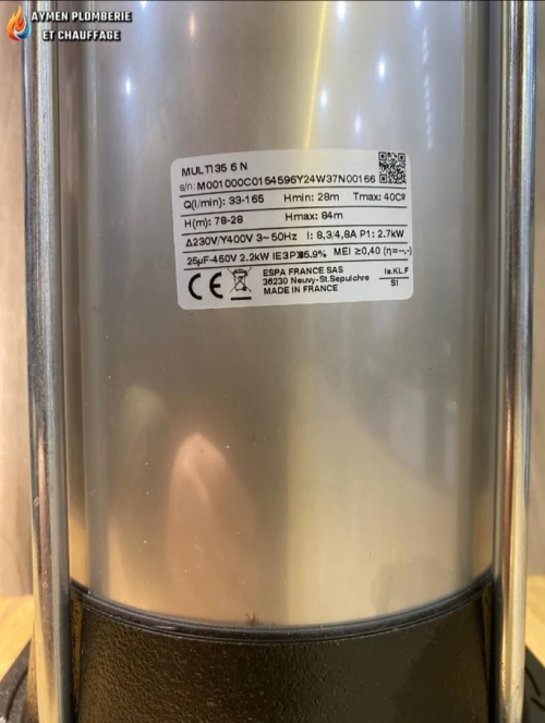 POMPE ESPA MULTI 35 6N 220-380V