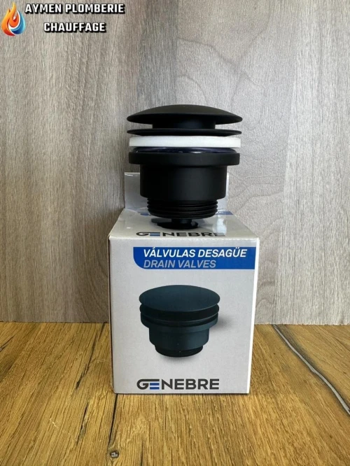BONDE LAVABO NOIR GENEBRE