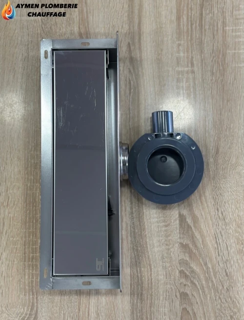 CANIVEAU INOX ENCASTRÉ 400X100 PROTHERM