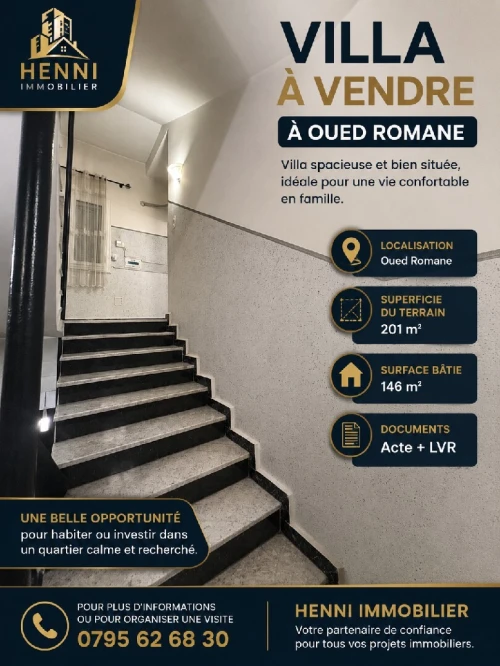 Vente Villa Alger El achour