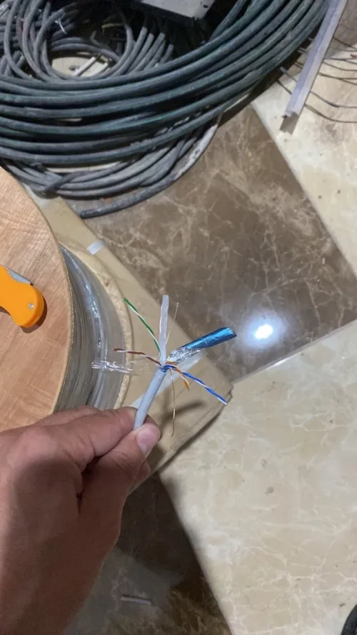 Cable reseau ftp cat6