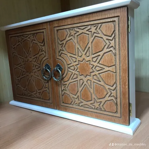 Cache disjoncteur style vintage