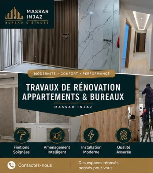 Entreprise De Construction , Rénovation Et Décoration (Appartements , Villa , Bureaux)