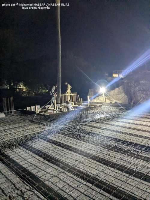 Entreprise de bâtiment- Travaux de béton armé