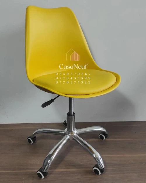 Chaises de bureau tulipe et filet