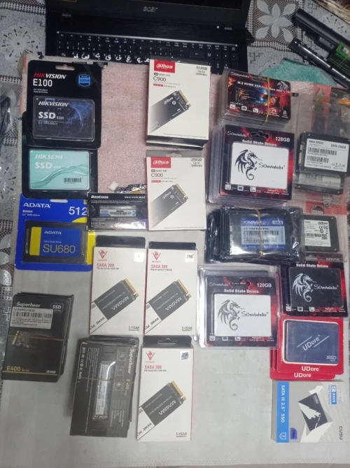 Lot de 52 SSD SSD Nvme et M2