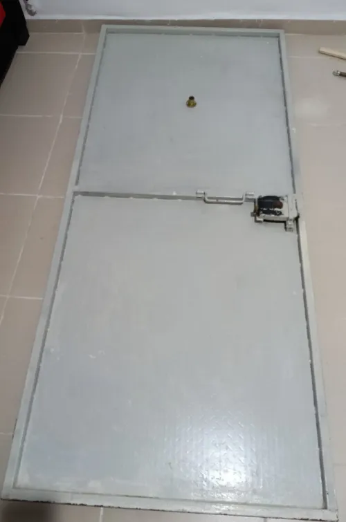 Porte métallique blindé 