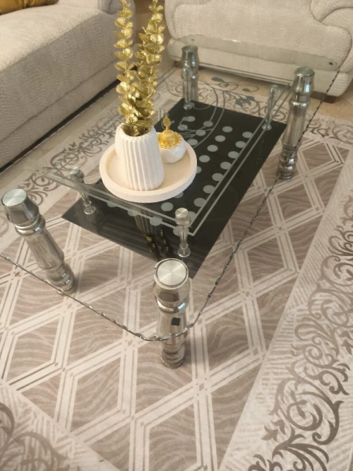 Table basse verre