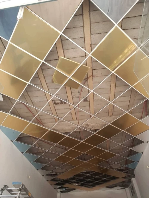 Faux plafond Démontable aluminium 