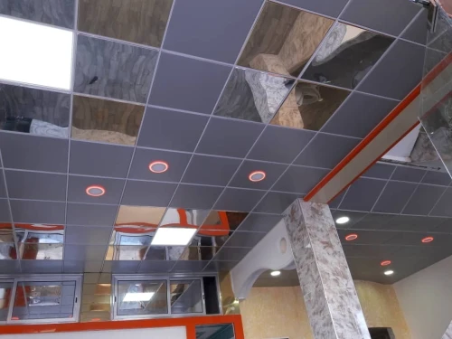 Faux plafond Démontable aluminium 