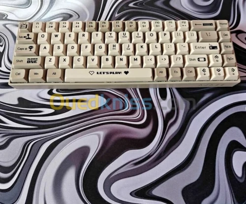 Ajazz ak680 grey mechanical keyboard brown switches