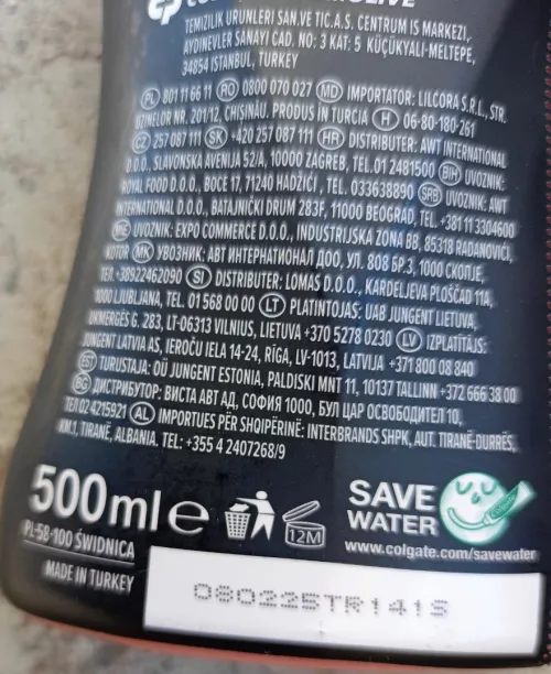 Gel douche Palmolive