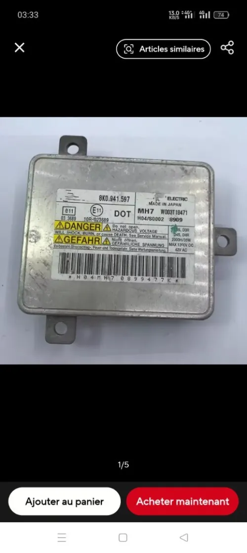 Ballast D3S original 