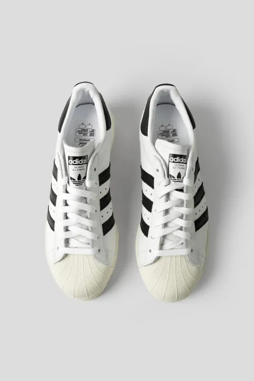 Deux Superstar 82 original 100% vrai cuir premium 44 2/3