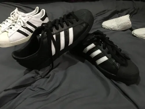 Deux Superstar 82 original 100% vrai cuir premium 44 2/3
