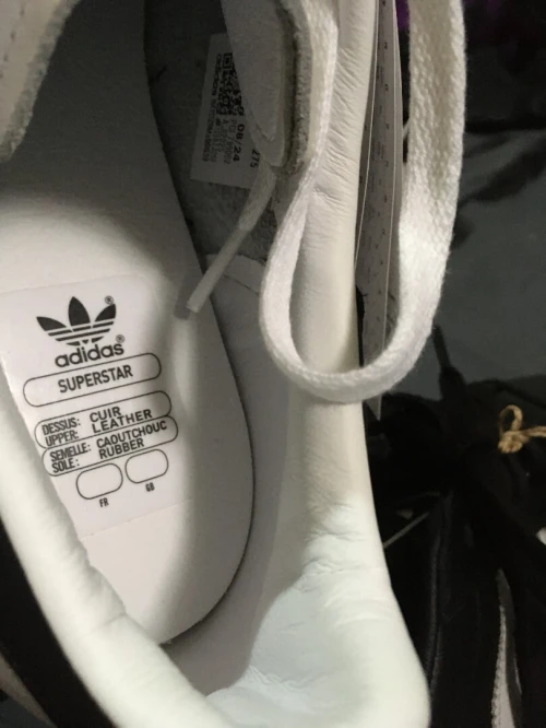 Deux Superstar 82 original 100% vrai cuir premium 44 2/3