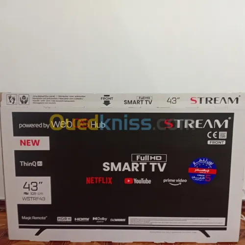 TV stream 43 pouces 