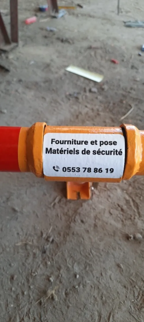 Fournetur et pose Anceau pour parking barière de no parking 