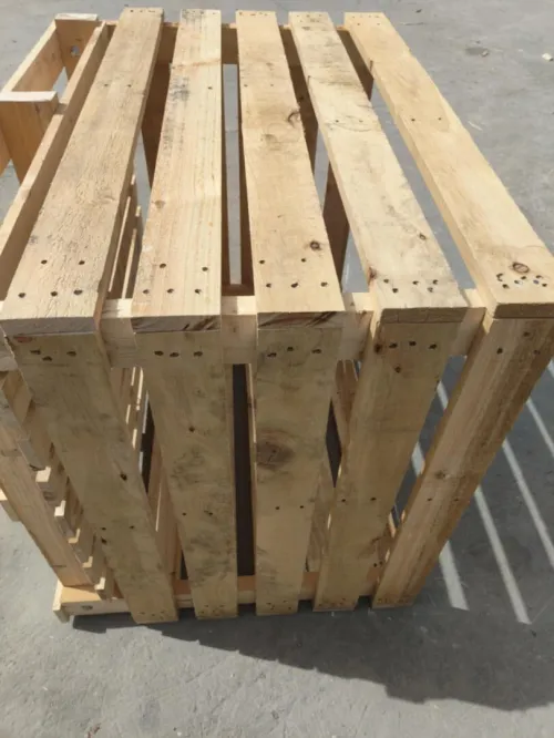 caisse en bois et palox