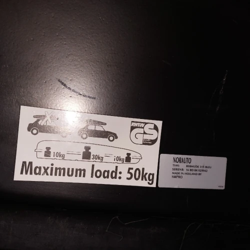coffre de toit norauto original