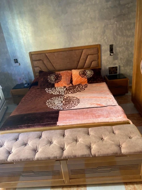 Chambre à coucher en bois hêtre