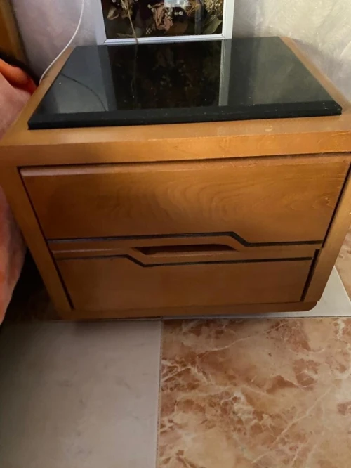 Chambre à coucher en bois hêtre