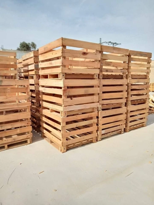 Fabrication caisse en bois et palax