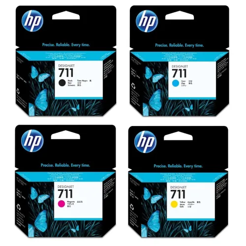 CARTOUCHE HP 711 PACK ORIGINAL 