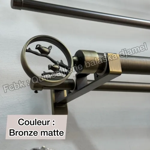 Tringle luxé plusieurs dimensions et couleur