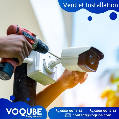 Installation Camera surveillance, Caméra de Security, cctv, Camira videosurveillance