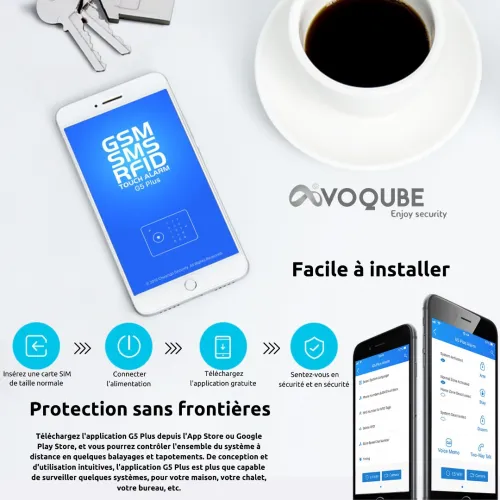 Alarm Sans FIL CHUANGO, Maison Bureau et mini Entreprise