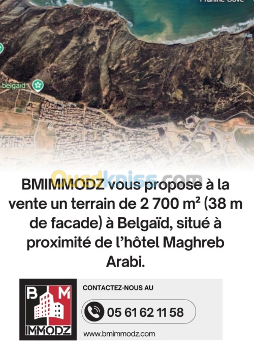 Vente Terrain Oran Bir el djir