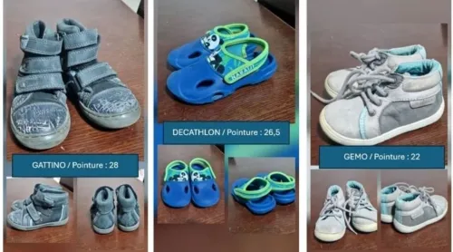 Chaussures pour enfants garçons أحذية أطفال ذكور