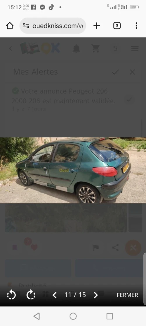 Peugeot 206 2000 206