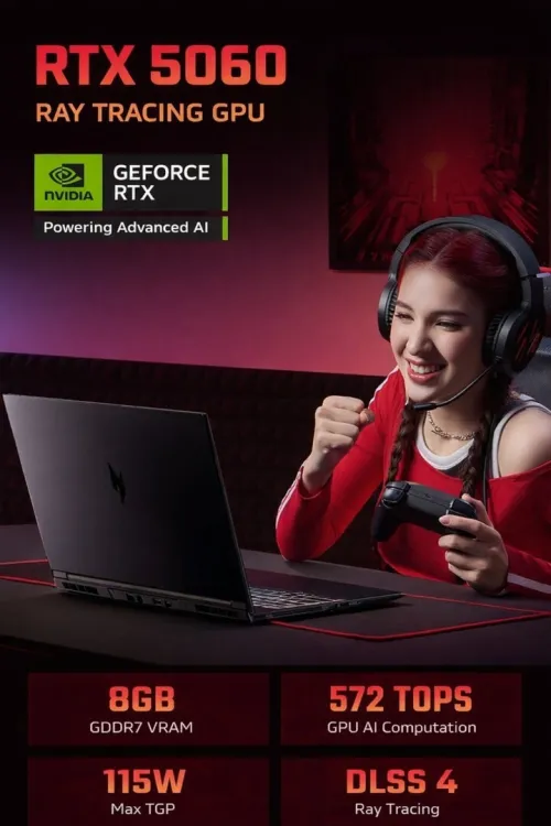 Acer Predator Nitro 7 Al ~ Dragon7 (Édition limitée) Ryzen 7 260 AI /RTX5060/ 16/1Tb 16" 2.5K