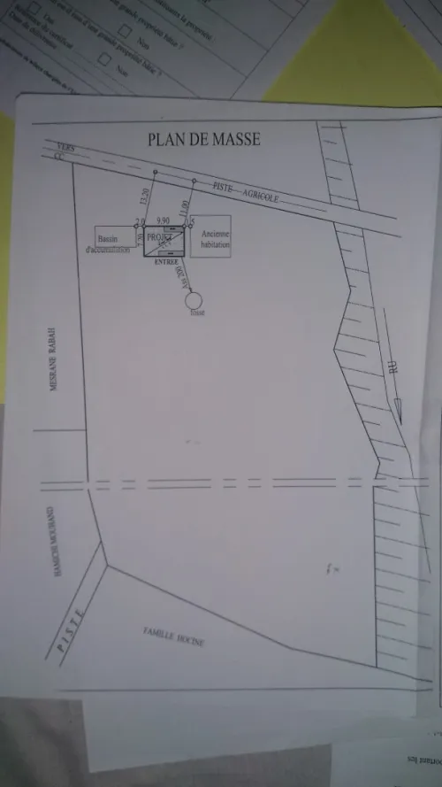 Vente Terrain Bouira Saharidj