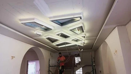 Placo platre décoration pvc 