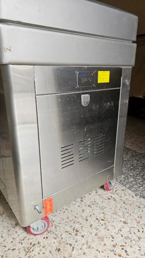 Machine d'emballage sous vide double cloches avec injection de gaz