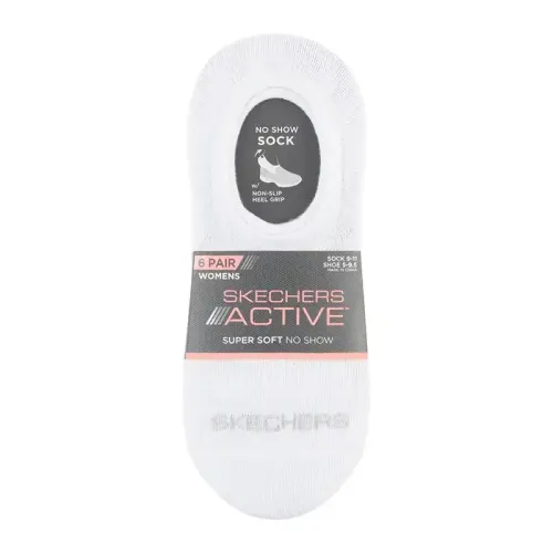 6Pk Womens Non Terry No Show