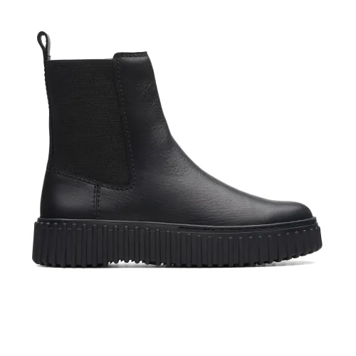 Torhill Maple Black Leather