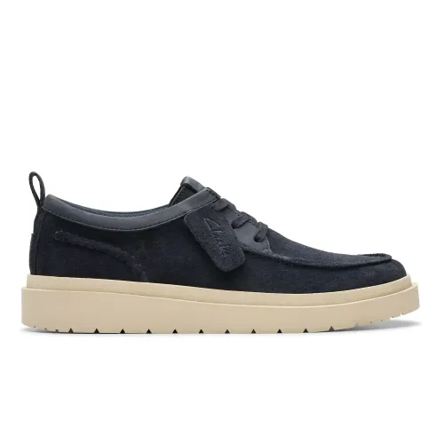 Polden Moc Navy Suede