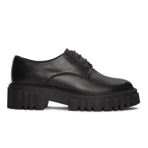 Page Walk Black Leather