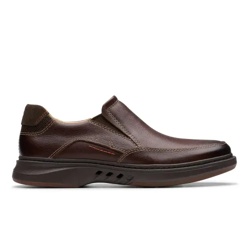 Un Briley Step Mahogany Leather
