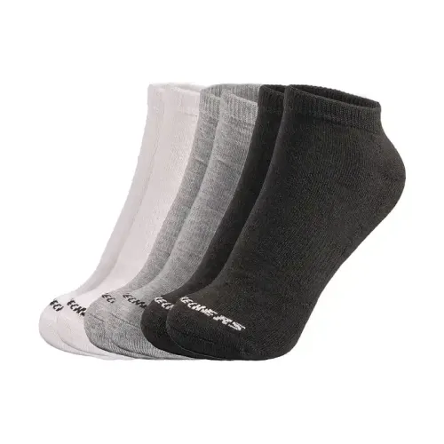 6Pk Unisex 1/2 Terry Low Cut W/Polybag