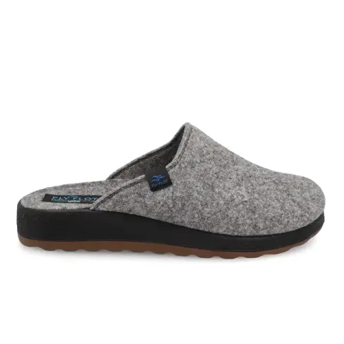 Cloth Man Slipper Grey