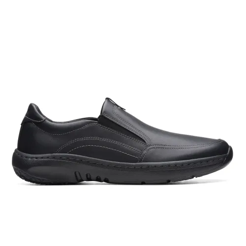 Clarkspro Step Black Leather